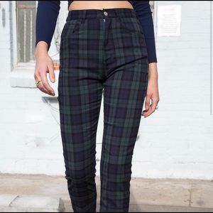 Brandy Melville plaid pants